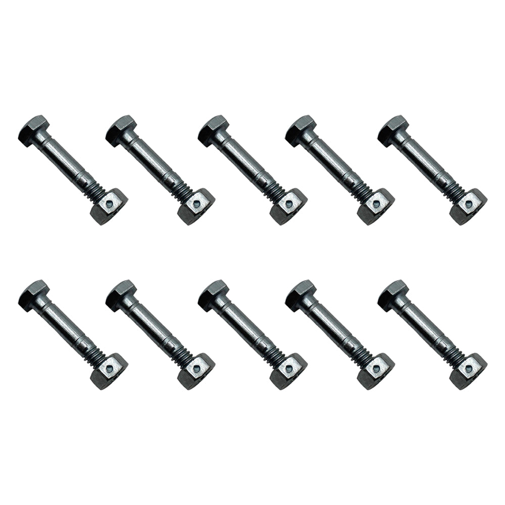Qty 10: 1-9/16" x 1/4" Shear Pin with Nut
Fits John Deere Replaces A122156