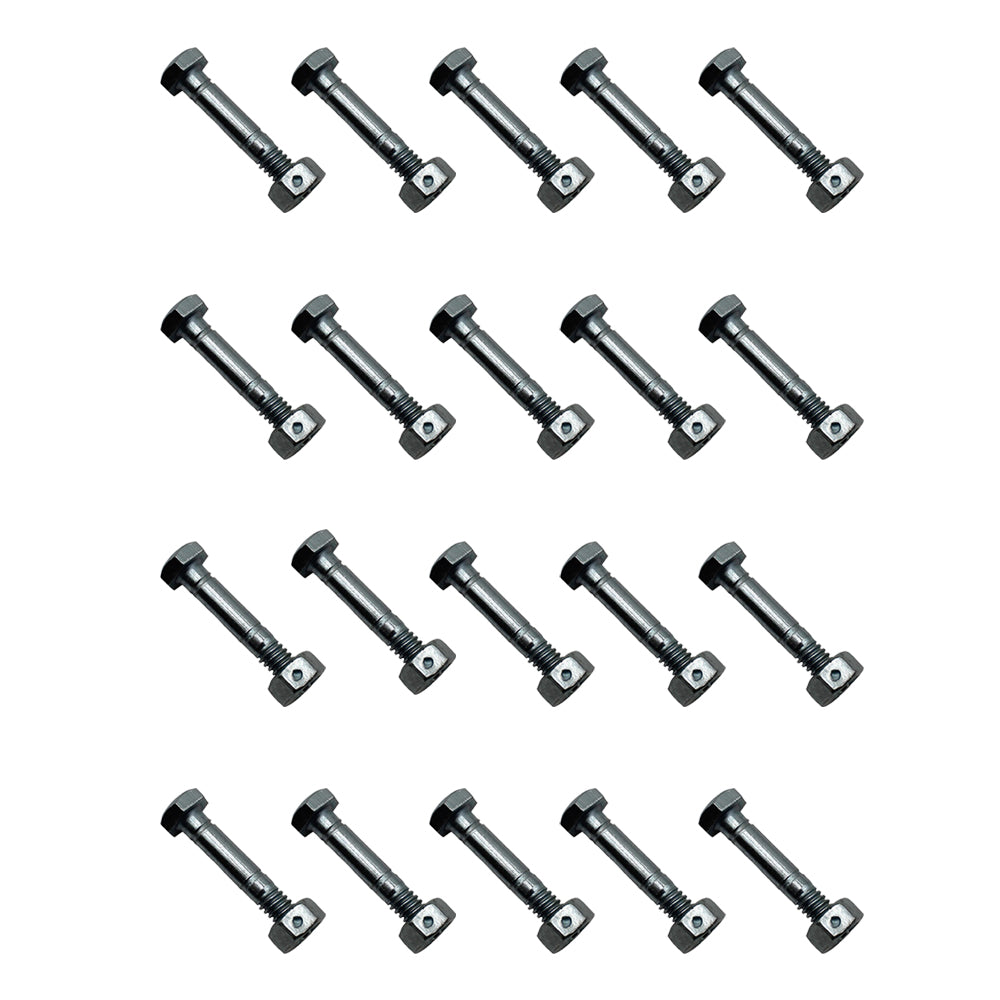 A122156 Qty 20: 1-9/16" x 1/4" Shear Pin with Nut Fits John Deere 1332DDE 524D