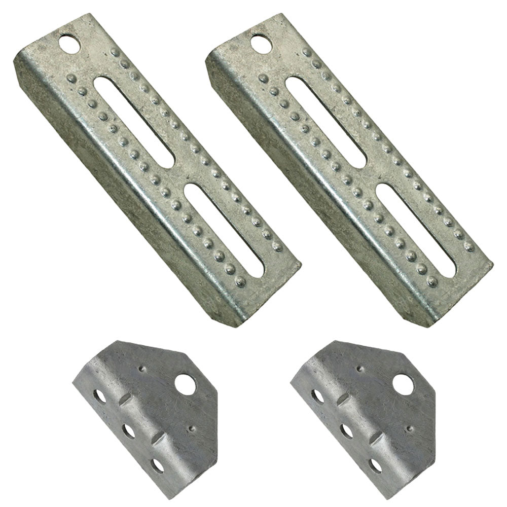 Qty. 2: 8" Bunk Board Bracket Kits Fits Universal Products Replaces 81210