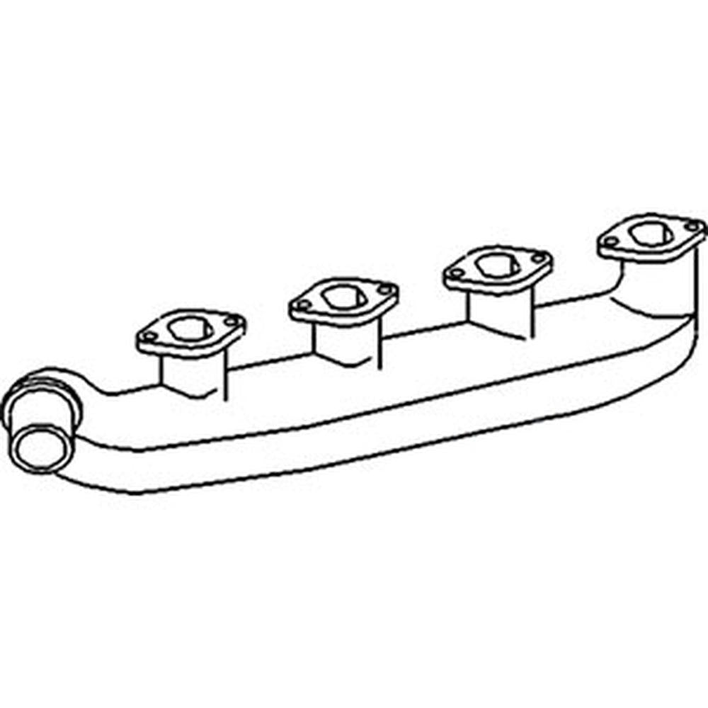 T20249 Exhaust Manifold Fits John Deere 1830 2020 2030 2130 2440 2510 2630