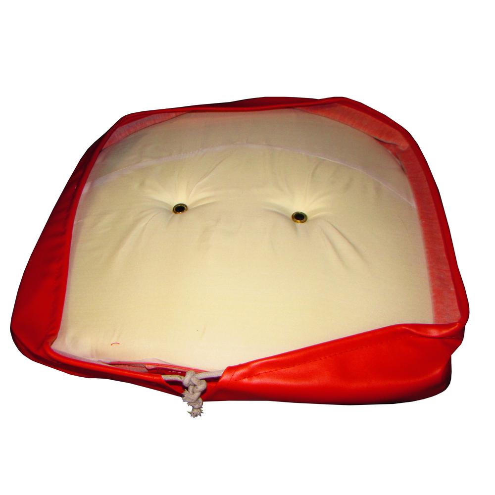 T295OW Orange & White Seat Cushion Fits Universal Products