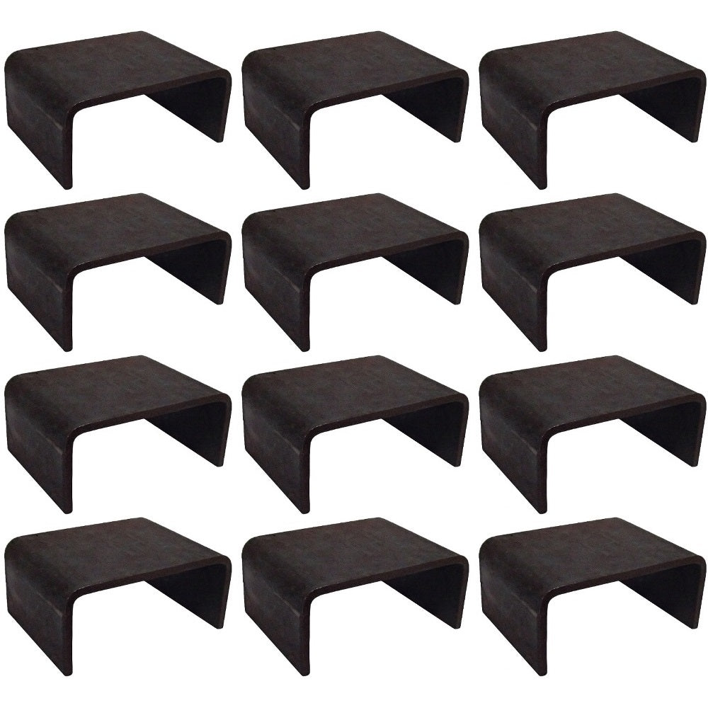 1000103 Qty 12: Weld-on 6 gauge Stake Pocket Fits Universal Products Various