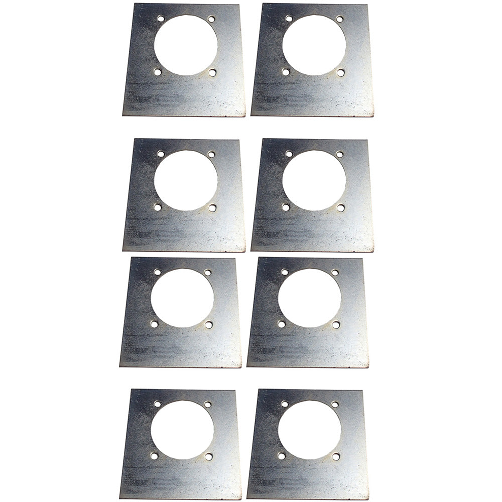 DRP5MP Qty 8: Recessed D-Ring Mounting Plate Fits Universal Products