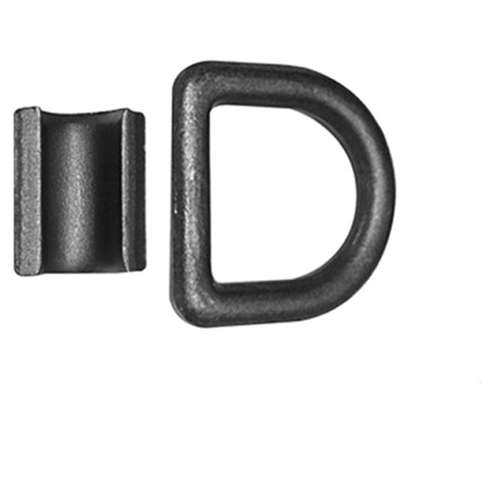 DR050-Z-BLK Qty 10: 1/2" Bolt-on D-Ring (Black)
Fits Universal Products