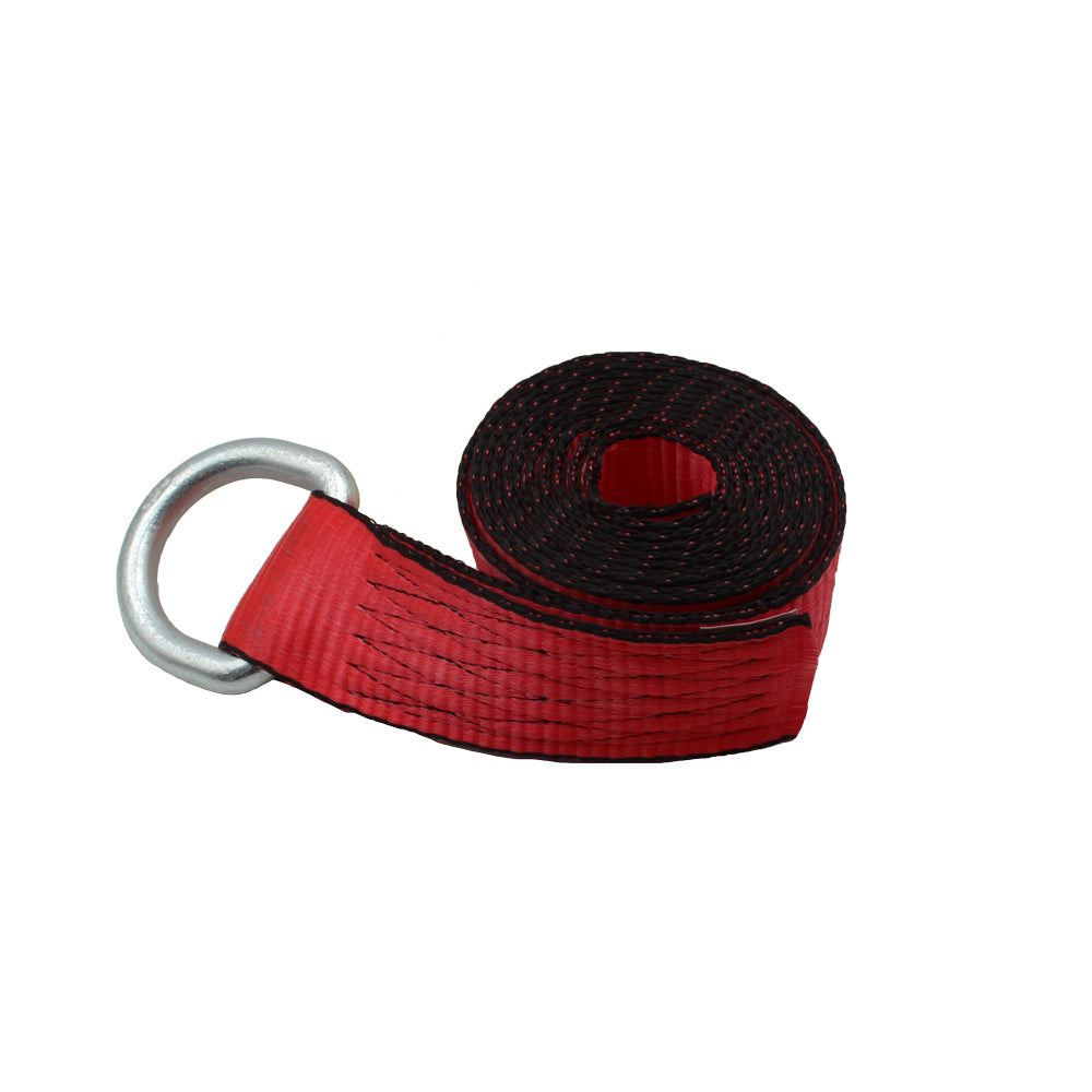 TLU28-0041-AIC HEAVY DUTY LASSO/WHEEL LIFT STRAPS (Red)