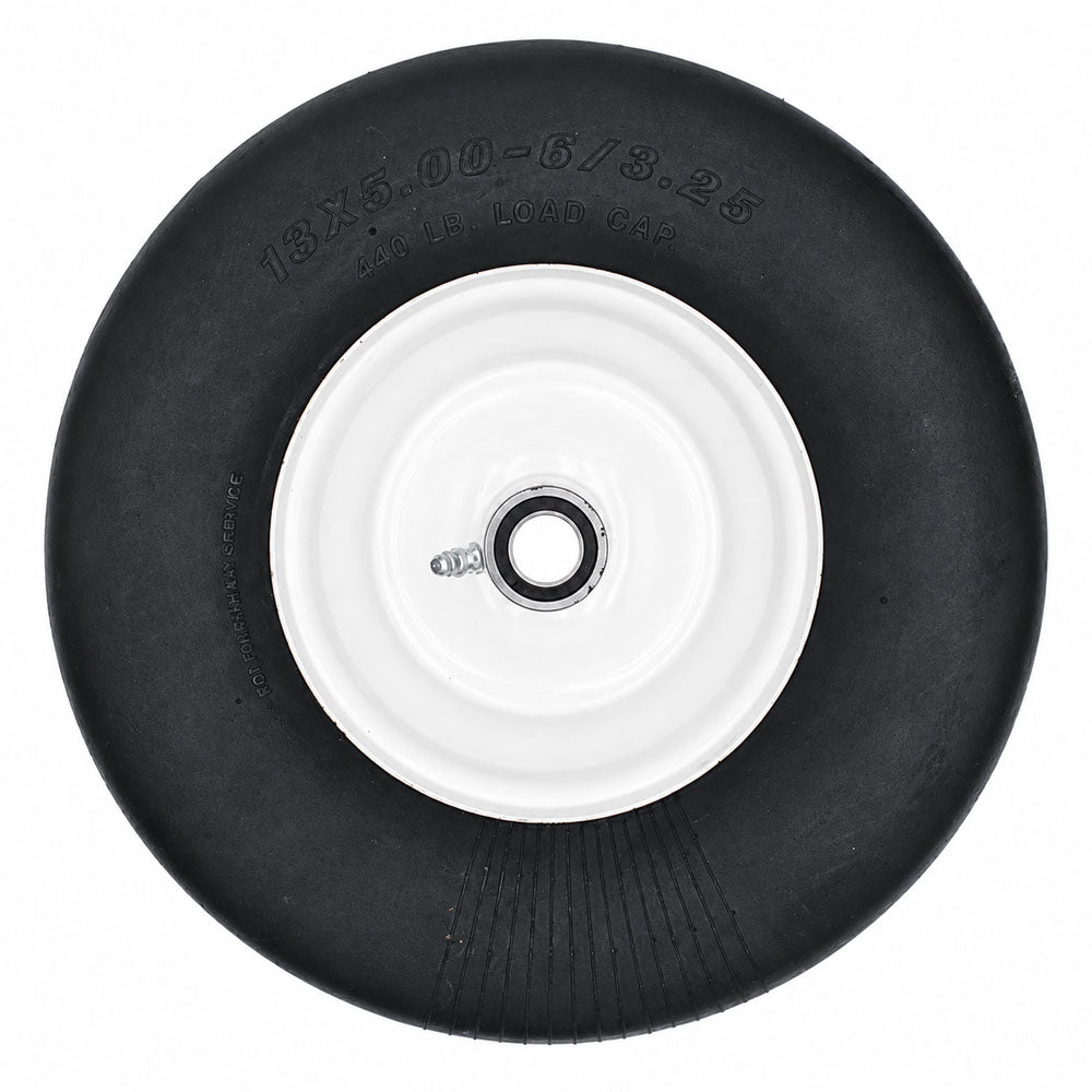 NEW Solid Wheel Assembly 457211 Reliance 13X5.00X6 W/Bearings For Carlisle