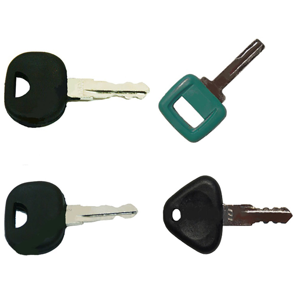 11039228 4 Piece Heavy Equipment Key Set Fits Volvo