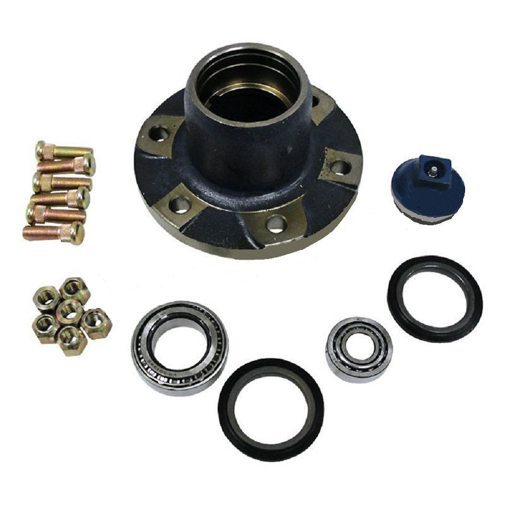 Front Wheel Hub Kit Fits Ford Tractor 6610 6640 6700 6710 6810 WHI30-0001KIT