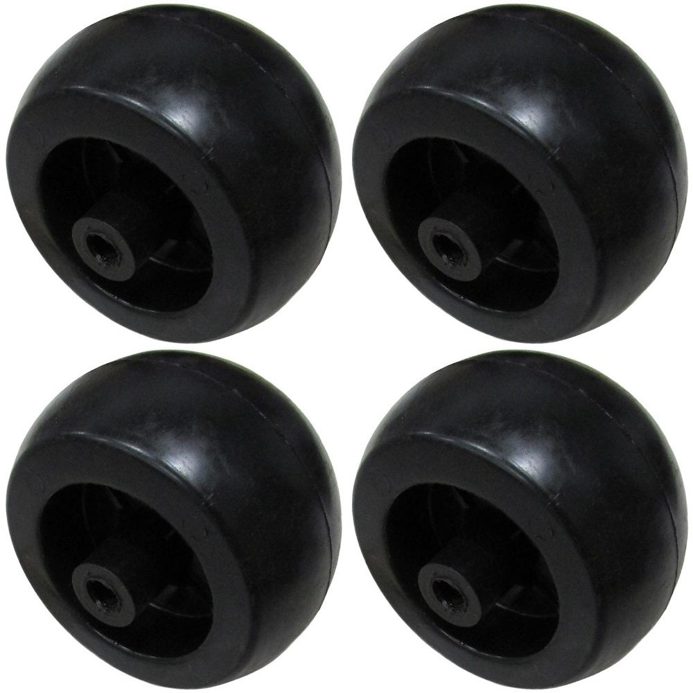 Set of 4 Heavy-Duty Deck Wheel Fits Craftsman 133957 Fits Husqvarna 532133957