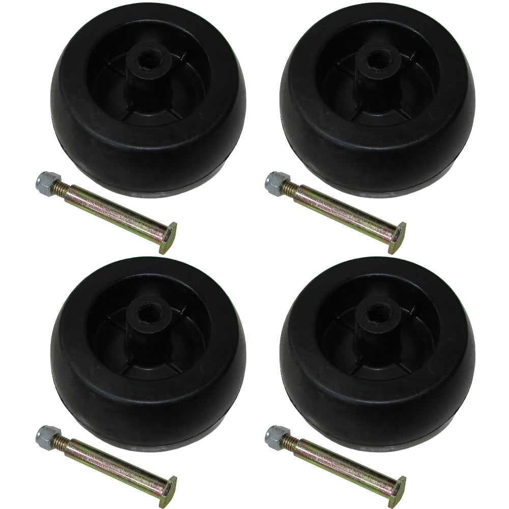 Qty 4: Deck Wheel Kit Fits Husqvarna Replaces 532 17 48-73