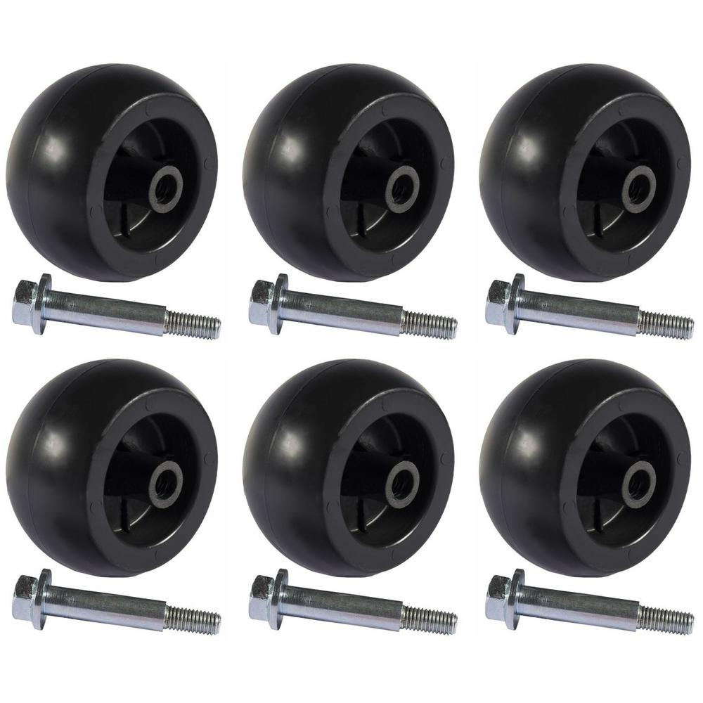 Qty 6: Deck Wheel w/ Bolt
Fits Bad Boy Replaces 018-0010-00