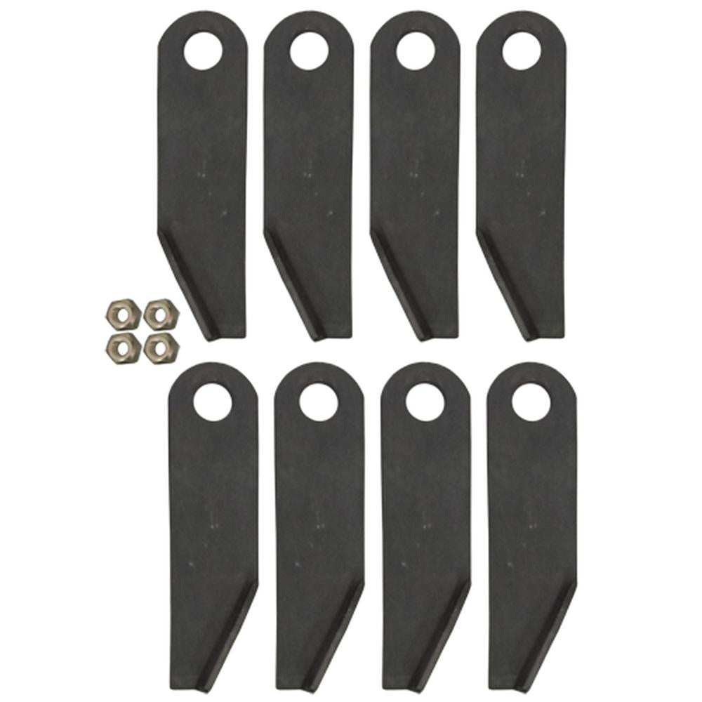 HA505L/R Chopper Replacement Blade Kit 4 Pair Fits Redekop Combine Choppers