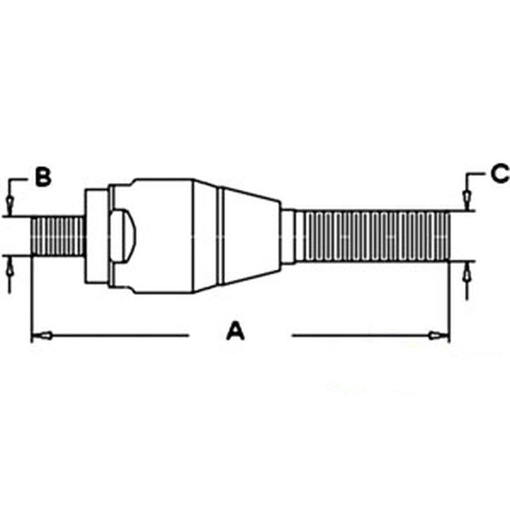 S.65866 Steering Joint, Length: 210mm Fits Deutz-Fahr