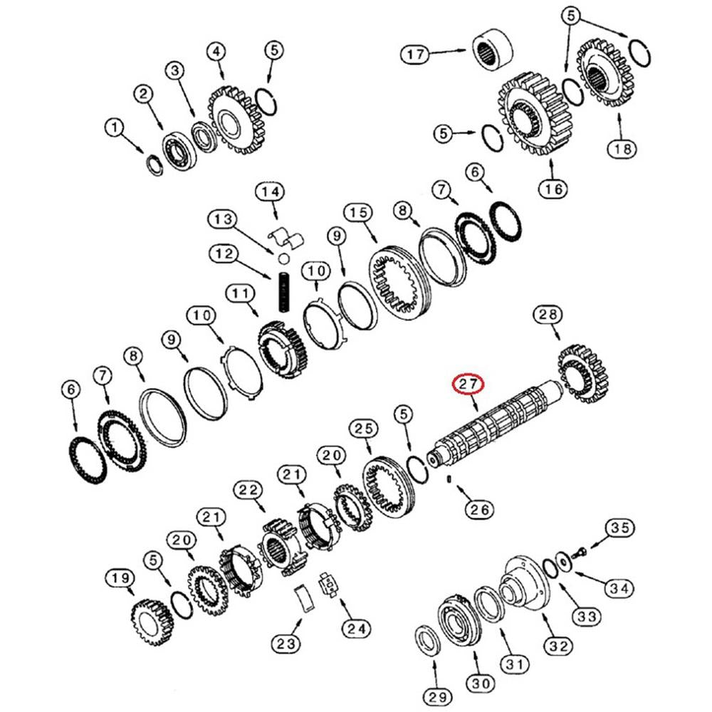 181183A1-AIC Secondary Shaft