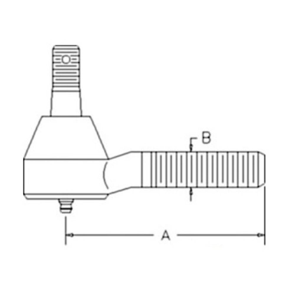 38440-44790-AIC LH Thread Tie Rod End