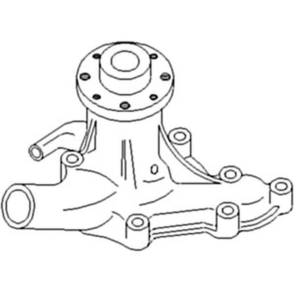 6660992-AIC Water Pump with Gasket
