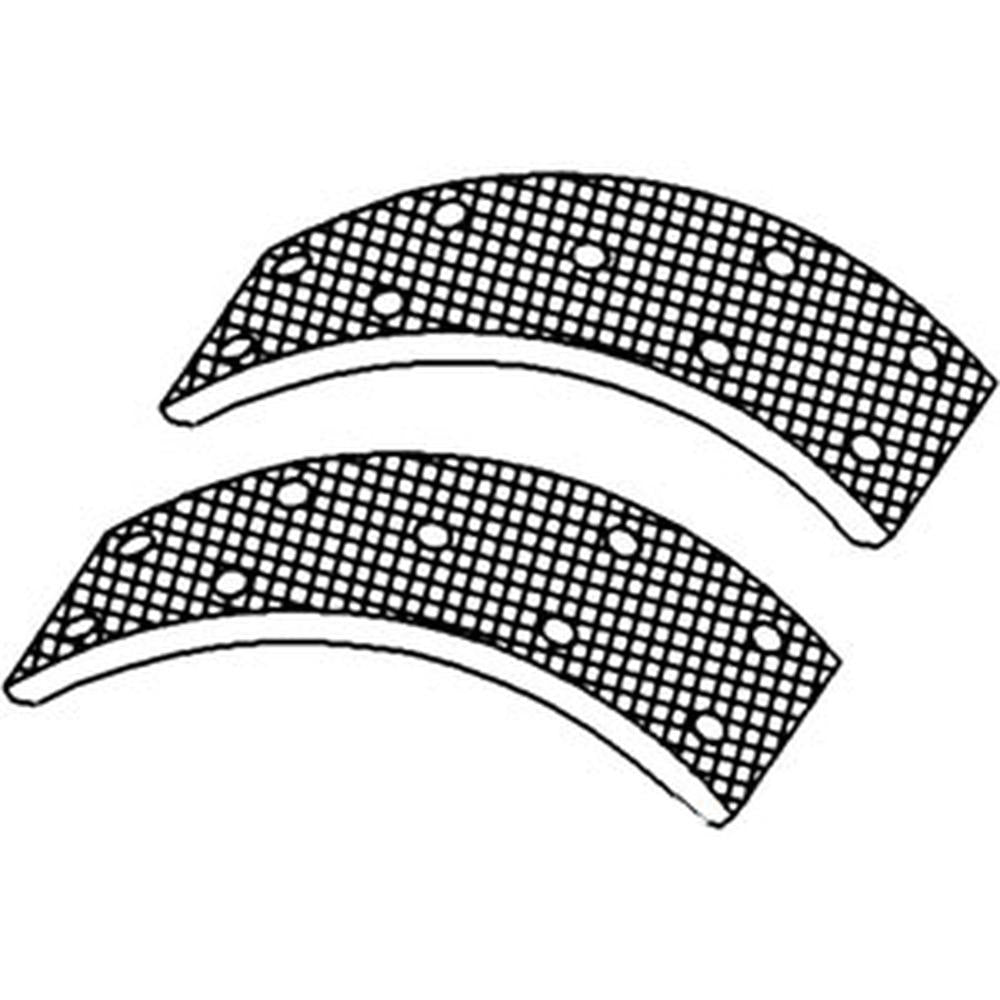 70276950-AIC Brake Shoe Linings with Rivets