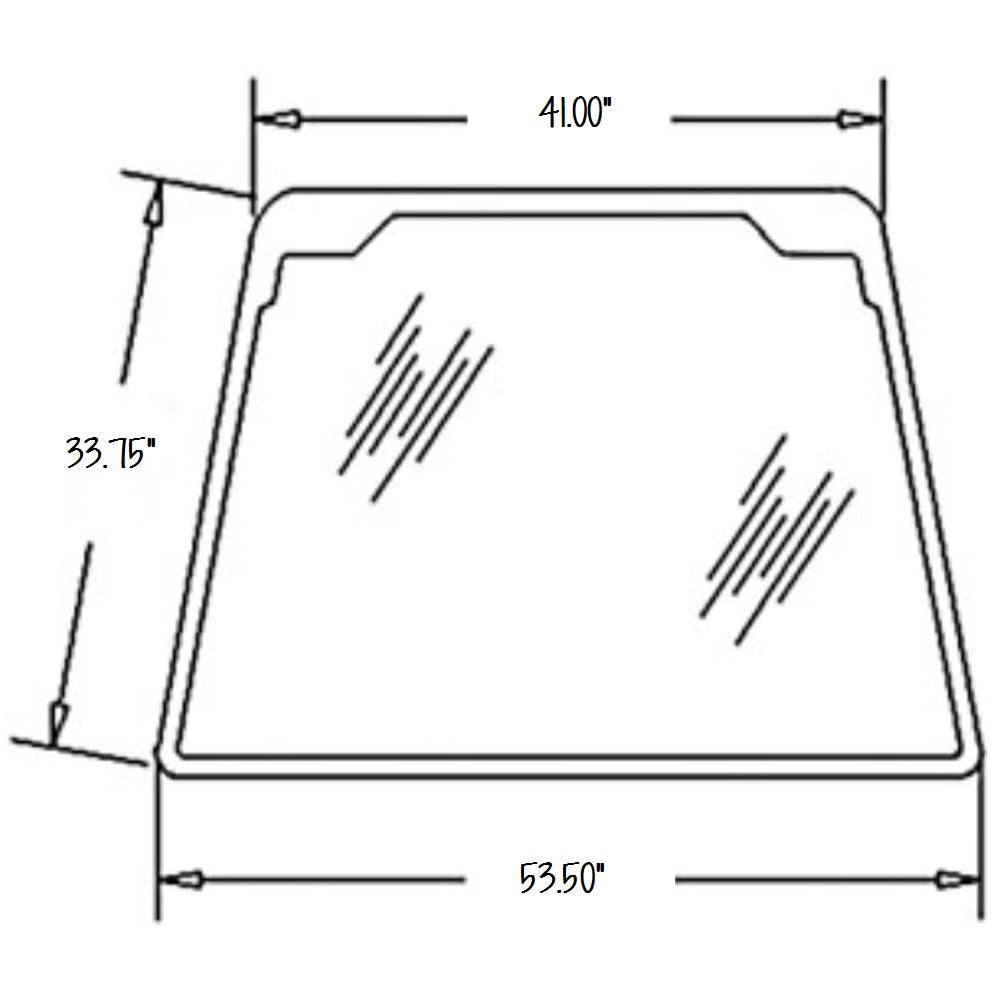 97290C1-AIC Front Windshield Glass