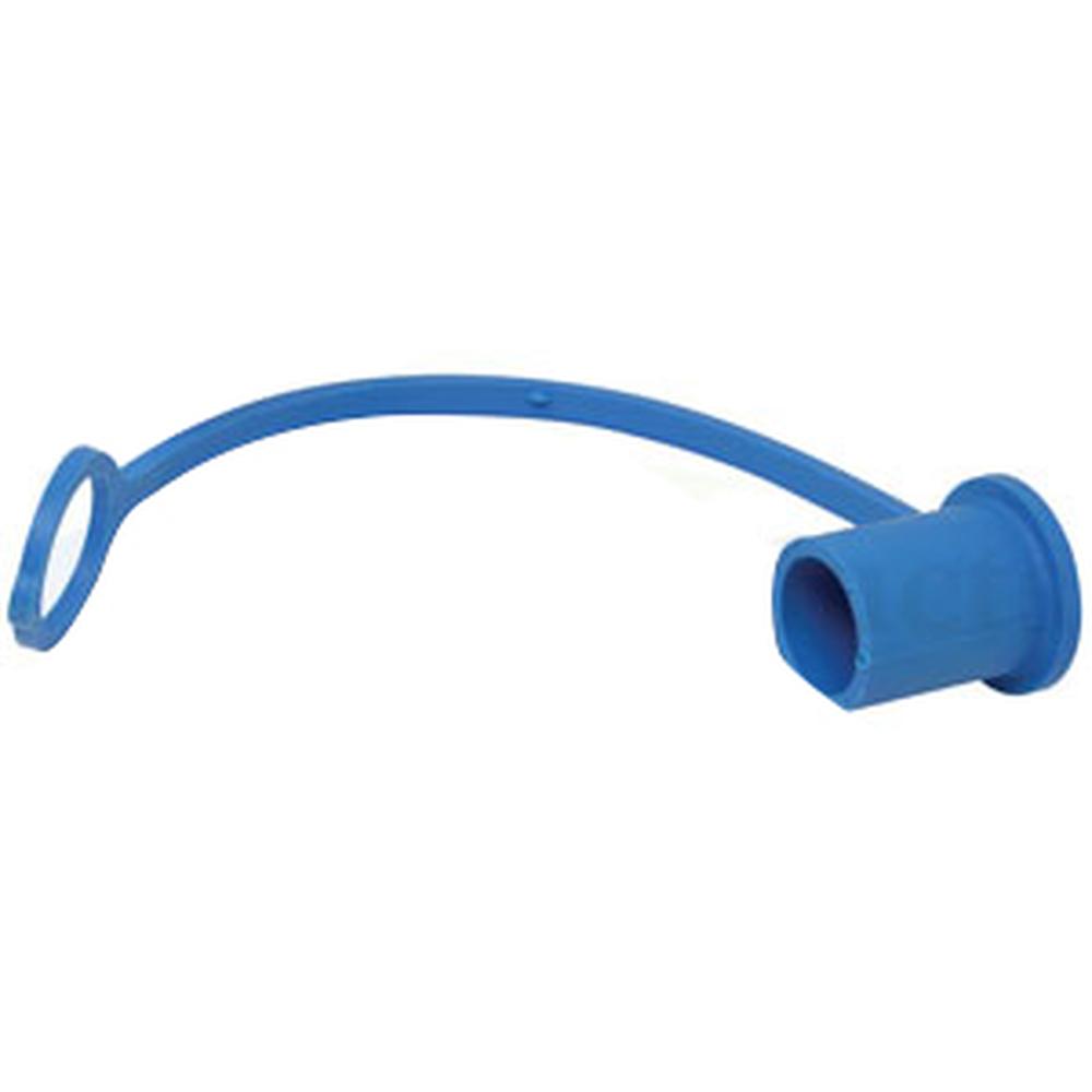 A-5209-4M-BU-P-AI-AIC (10) Blue Dust Caps, 1/2"