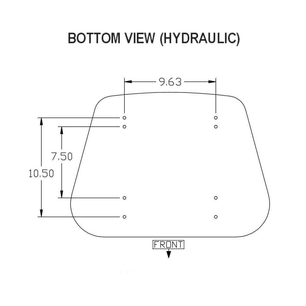 AR76515-AIC Bottom Seat Cushion - Mechanical Suspension