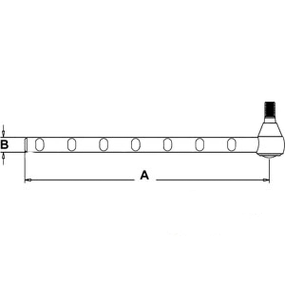 C7NN3280E-AIC RH Long Tie Rod Assembly