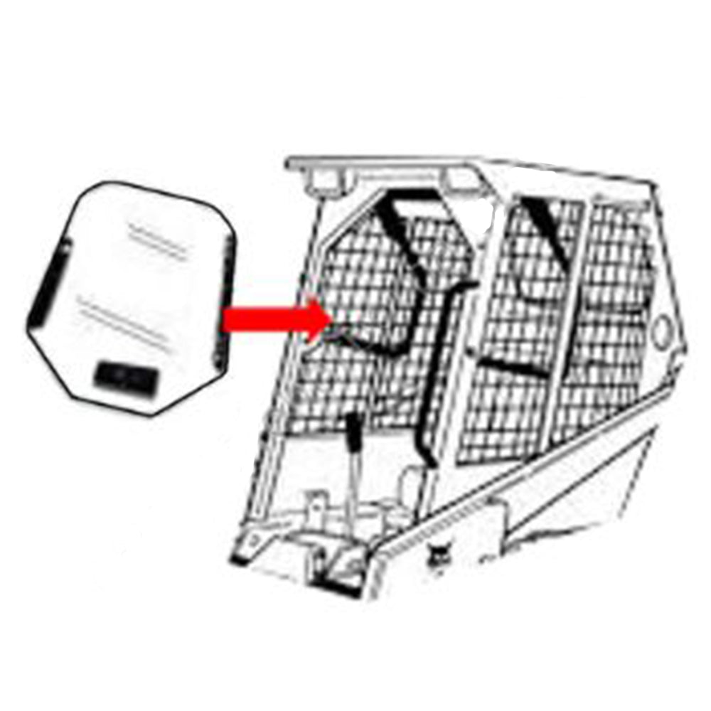 CAH40-0171-AIC Front Window Glass