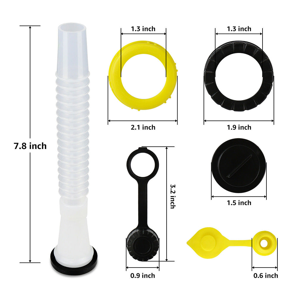 OTK20-1074-AIC 5 SETS Replacement Gas Can Spout