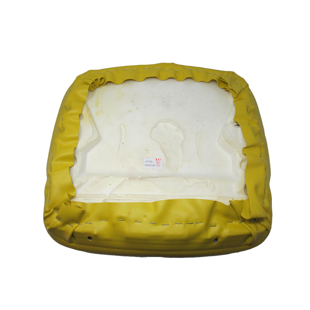 SEQ90-0226-AIC Yellow Vinyl Bottom Cushion