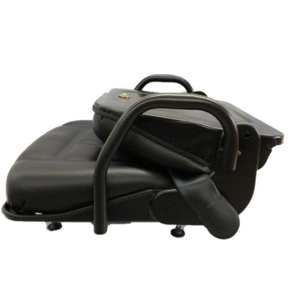 SEQ90-0397-AIC Universal Fold Down Seat Black Fits ZTR's