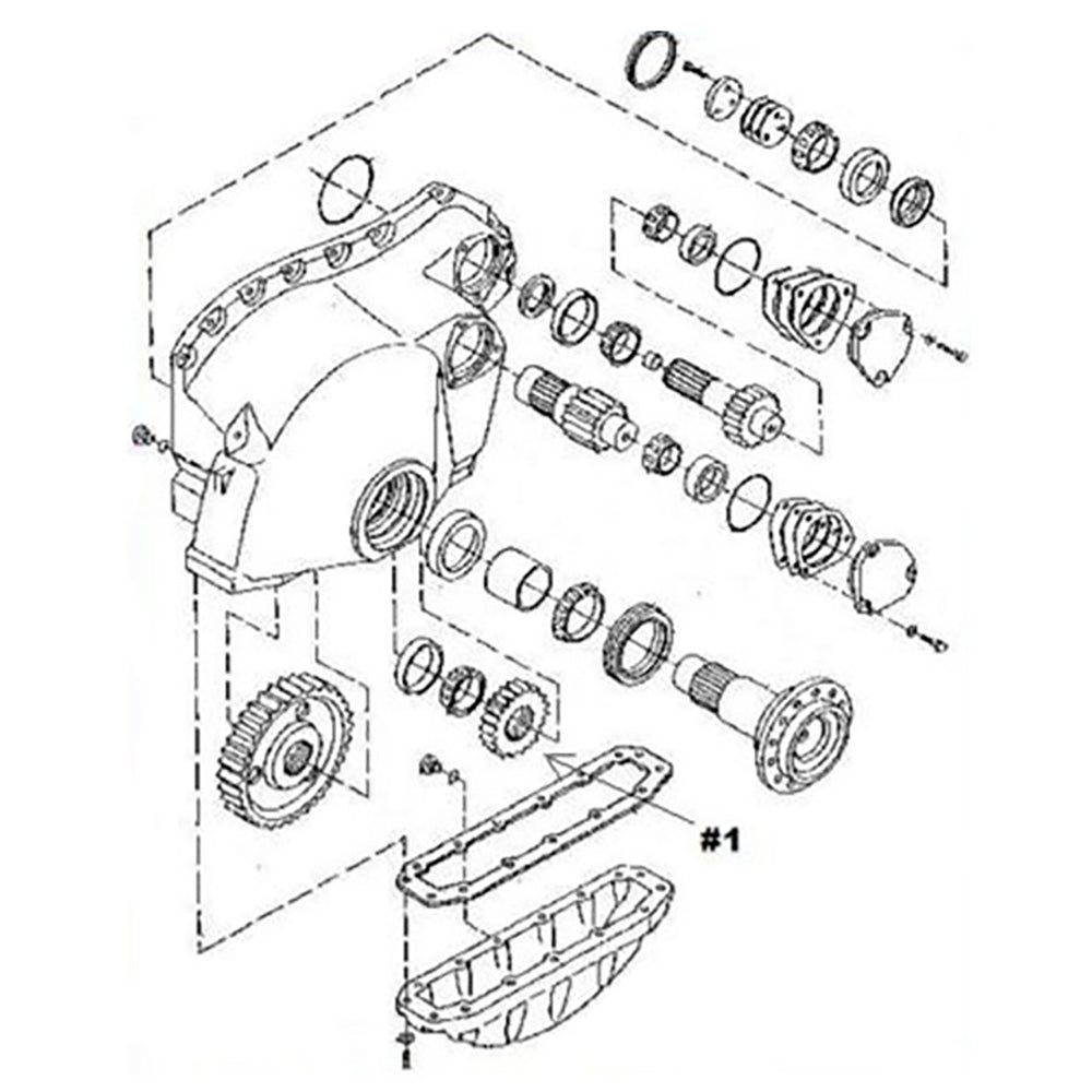 T105460-AIC Final Drive Idler Gear