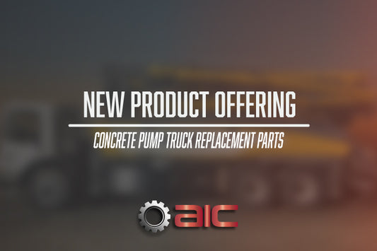 Elevate Your Concrete Pump Truck Performance with AIC Replacement Parts