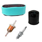 M140296 Filters w/ Spark Plug
 Fits John Deere