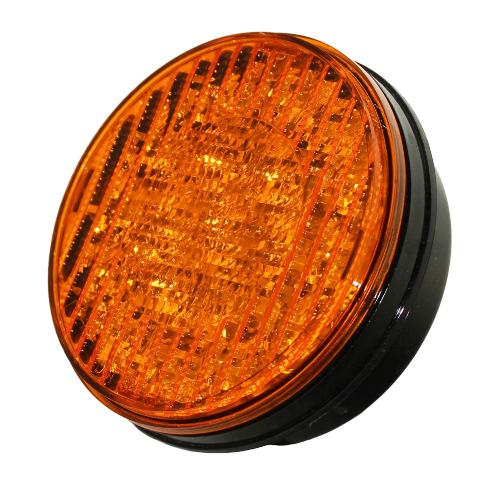 4" Round Amber LED Light Fits Universal Products Replaces 1-019-01-181