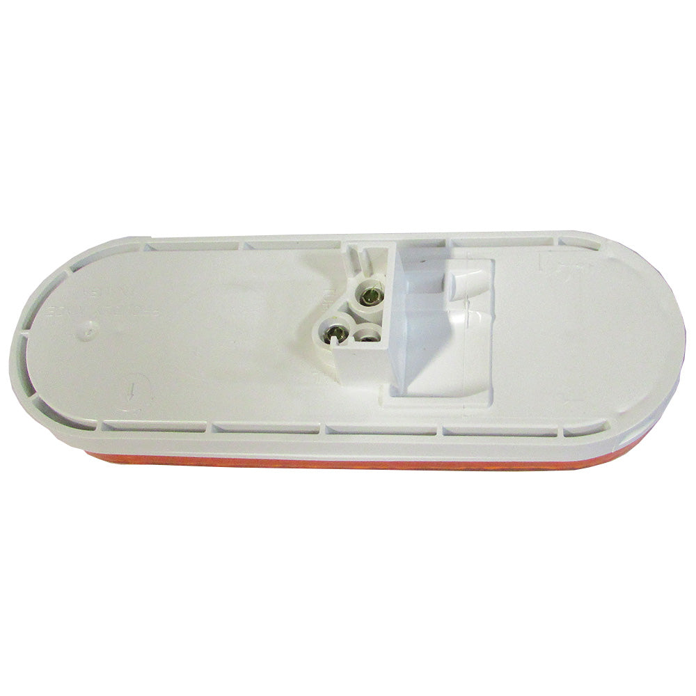6" Oval Orange LED Light Fits Caterpillar Replaces 1-019-03-300