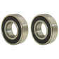 Qty 2: Bearing Fits Scag Replaces 483466
