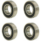 (4) Bearings Fits Kawasaki 92045-1163 92045-1229 fits Hayter 63-07-036 fits Scag