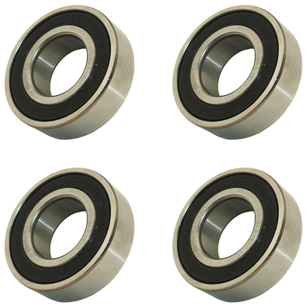 (4) Bearings Fits Kawasaki 92045-1163 92045-1229 fits Hayter 63-07-036 fits Scag
