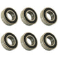 (6) Bearings Fits Briggs and Stratton 99157 fits Snapper 7046555 7046555YP
