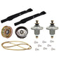 42" Deck Rebuild Kit Blade Spindle Idler Pulley Belt Bolt Fits JD 100 Series