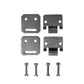 Bottom Seat Hinge Plate Set Fits Club Car DS 1979-UP 1011652 1012412