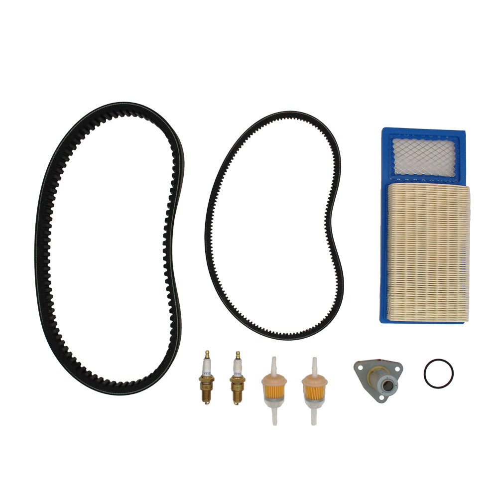 Complete Tune Up Kit for EZGO Medalist Golf Cart Includes Belts 295cc 350cc