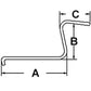 1023216M1 Rake Tooth Fits Massey Ferguson 29