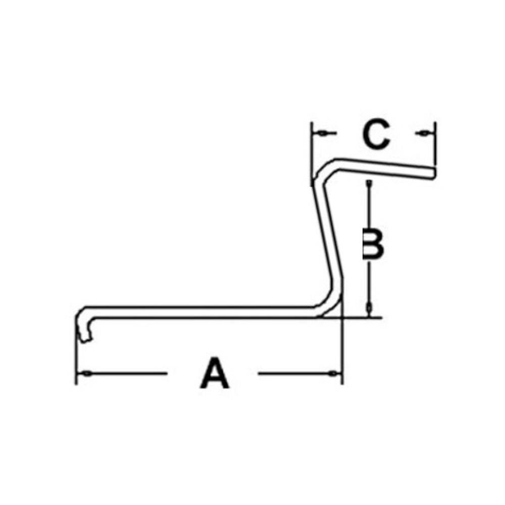 1023216M1 Rake Tooth Fits Massey Ferguson 29