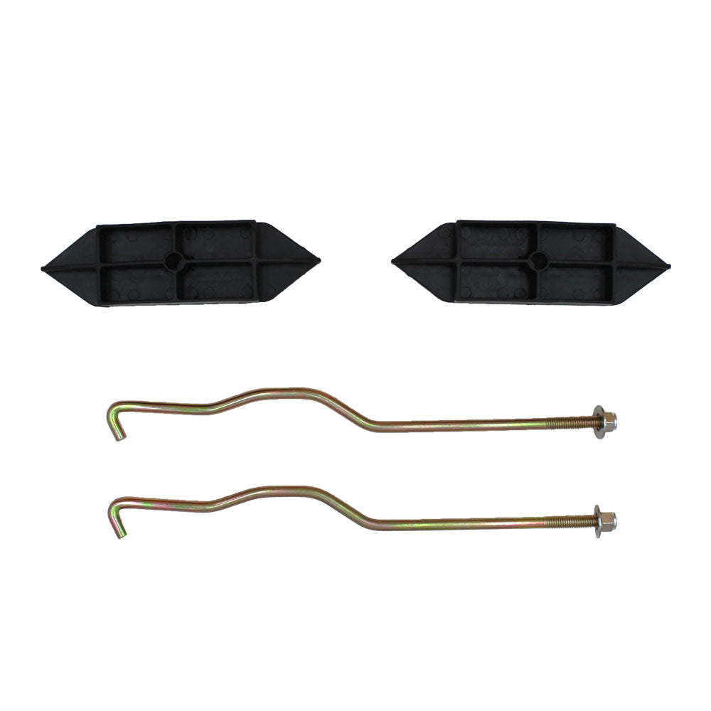 102534001-WITHRODS - Battery Hold Down Plate Kit with Bolts