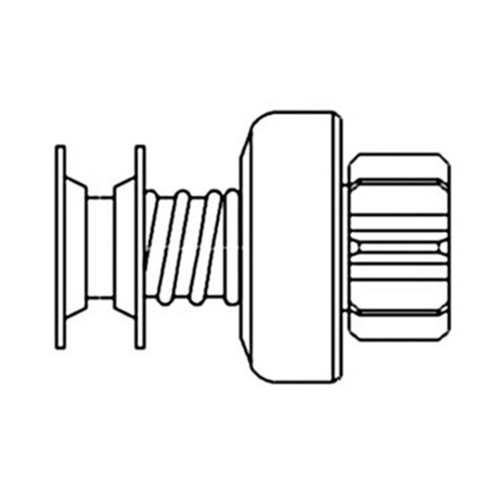 1025380M91 Starter Drive Fits Massey Ferguson