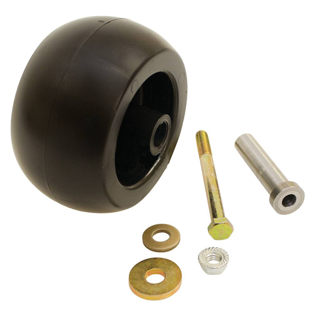 NEW Anti Scalp Deck Wheel Kit with Bolt Fits Exmark 103-3168 1-603299 68-2730