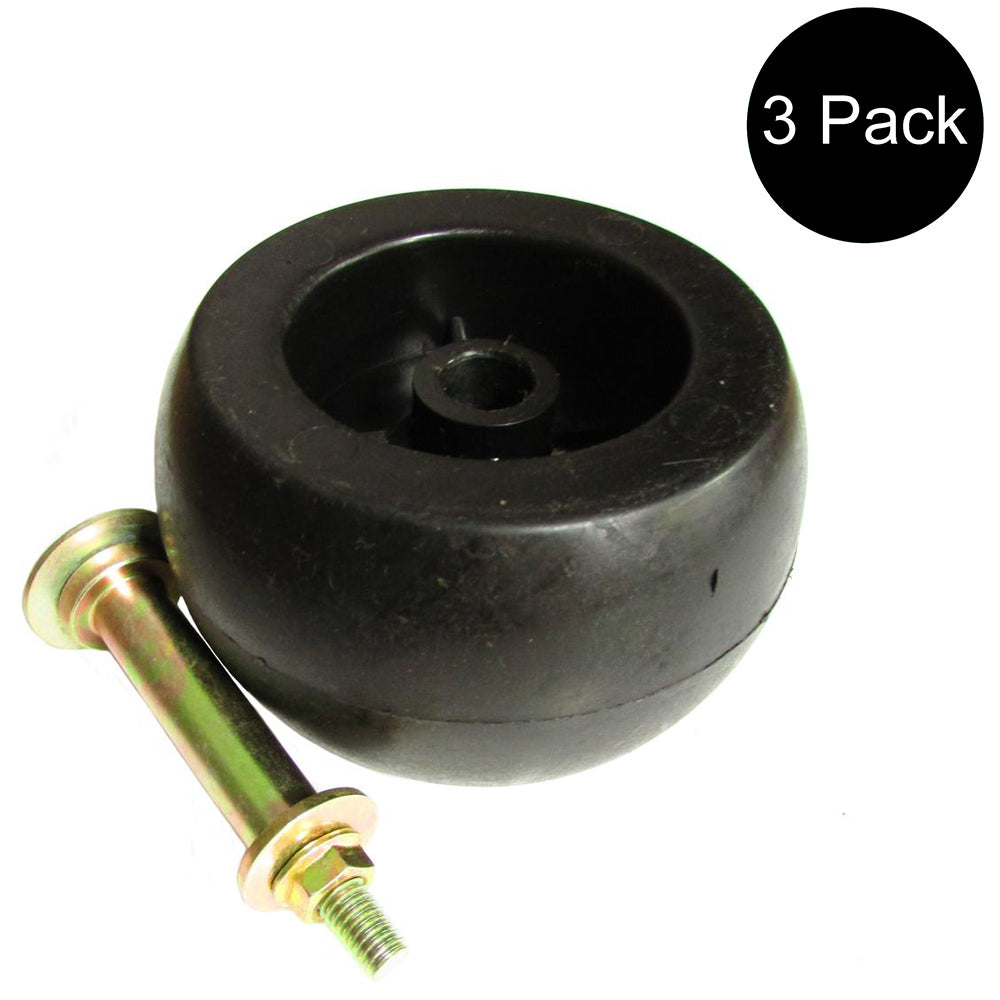 103-3168 Qty 3: Deck Wheel Kit Fits Exmark Explorer Lazer Z Metro Turf Ranger
