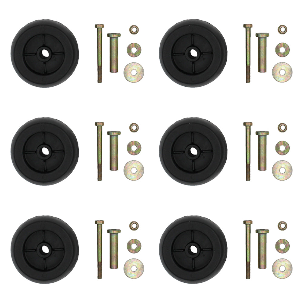 Qty 6: Deck Wheel Kit Fits Exmark Replaces 103-3168