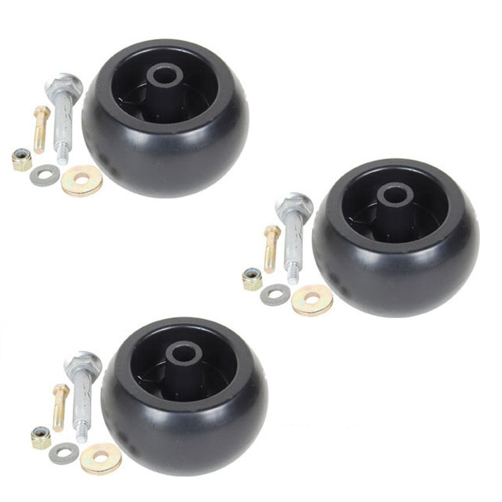 103-4051 Qty 3: 5" x 3.25" Wheel Deck Kit
 Fits Exmark Lazer Z AC Lazer Z AS