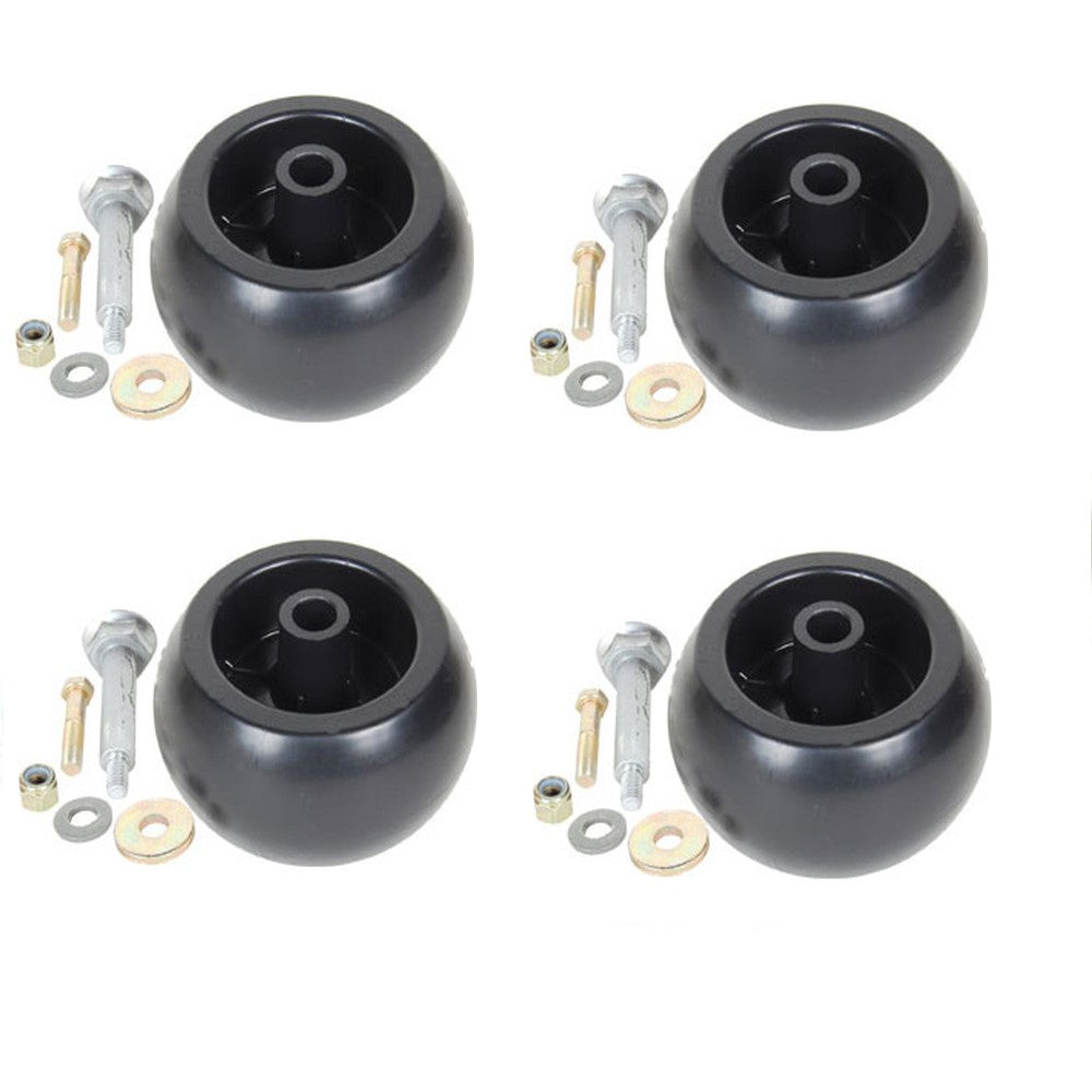 4 Wheels fit Fits Exmark 103-4051 Lazer Z AC AS XP XS Turf Ranger Tracer Deck